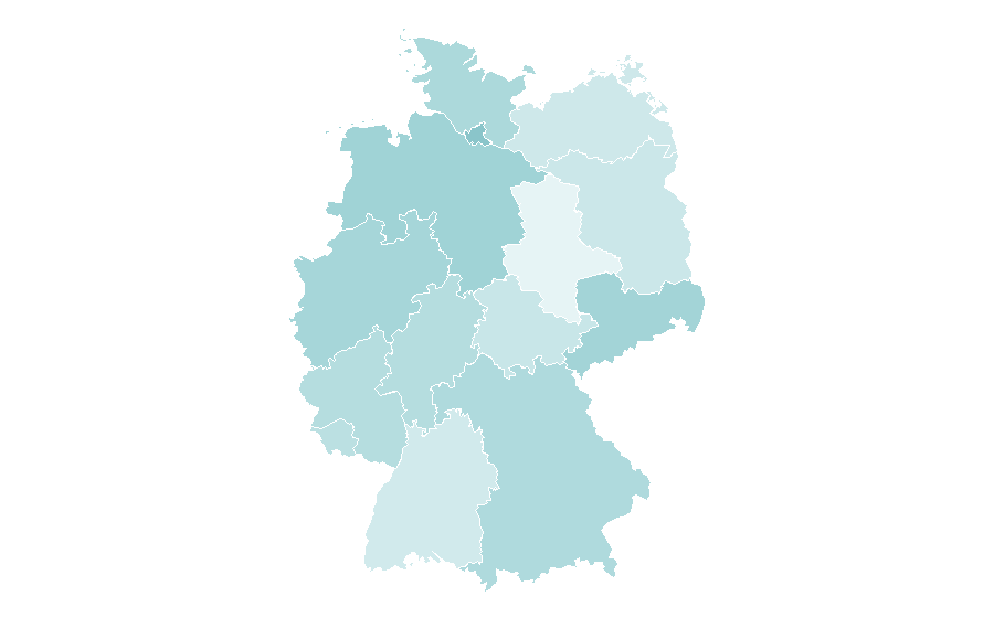 Affinity by region — Norman Cook, Germany