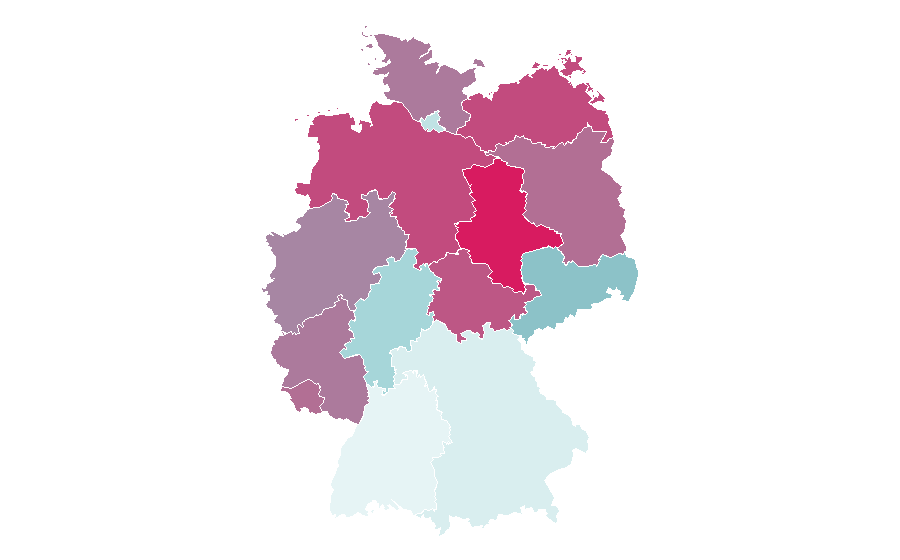 Affinity by region — Norman Reedus, Germany