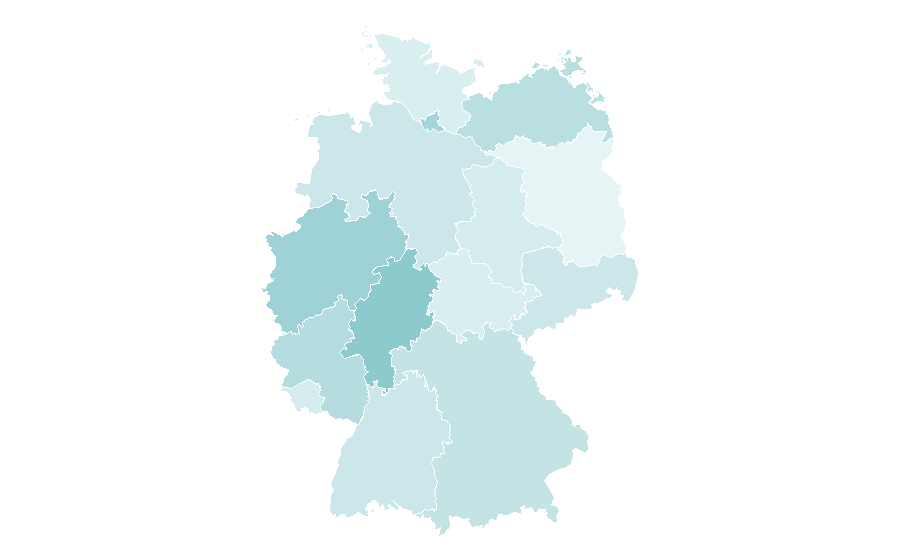 Afinidad por región — Nosferatu (band), Alemania