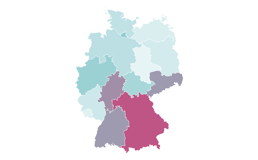 Affinity by region — Nothing, Germany