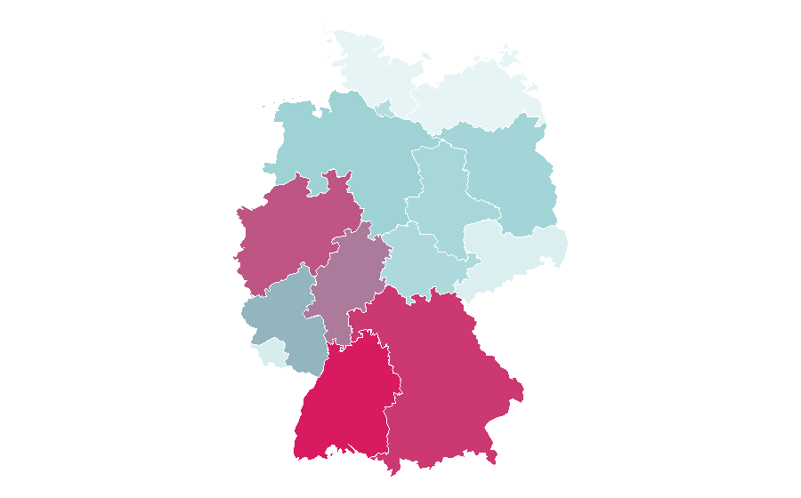 Affinity by region — Notino, Germany