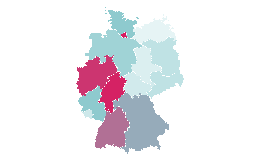 Affinity by region — Nottingham Forest, Germany