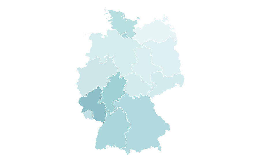 Affinity by region — NPR, Germany