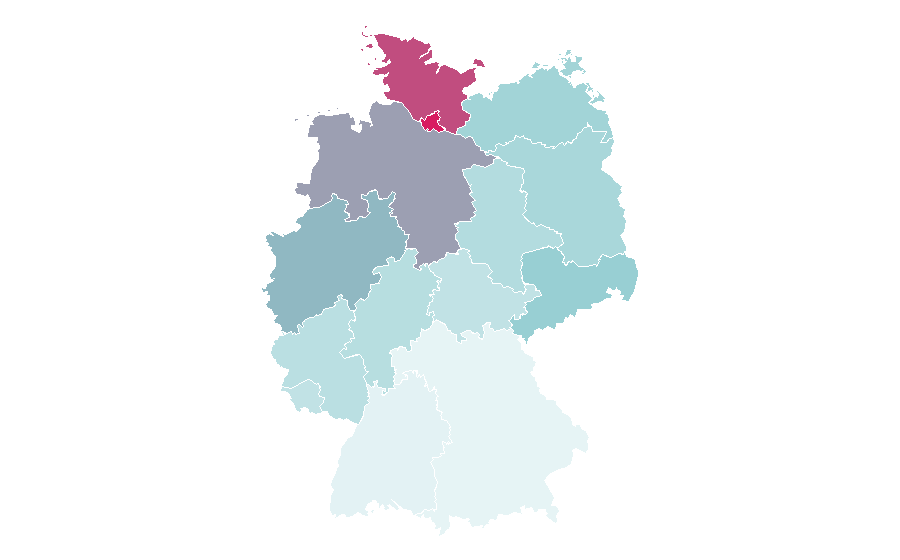 Affinity by region — Nura, Germany