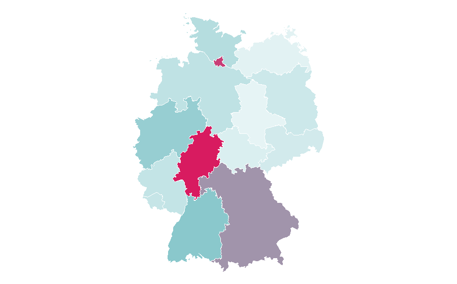 Affinity by region — Oanda Corporation, Germany