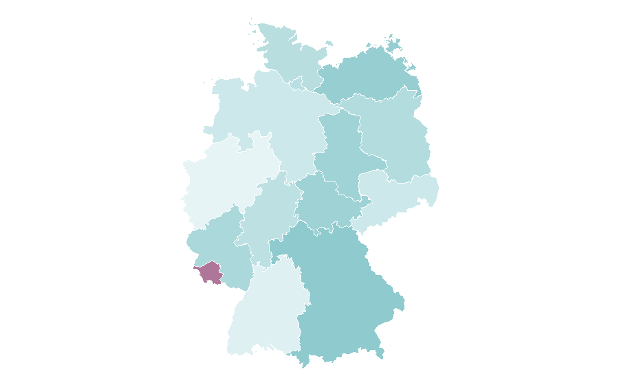 Affinity by region — Obstacle course, Germany