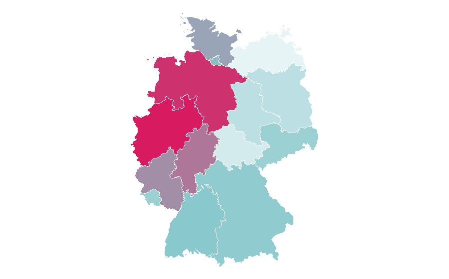 Affinity by region — Oculus Rift, Germany