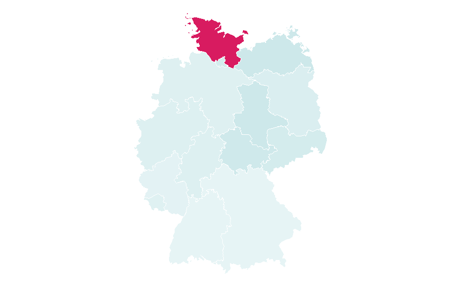 Affinity by region — Odin, Germany