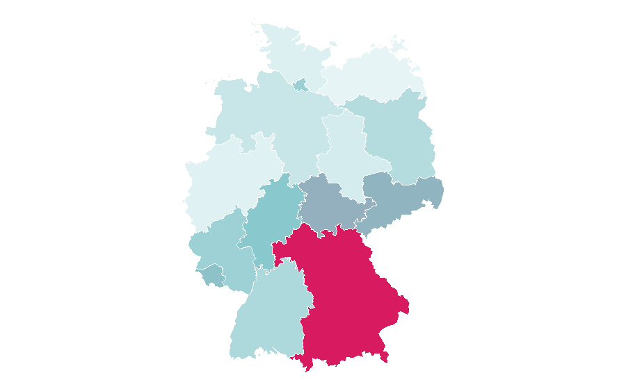 Affinità per regione — Offspring, Germania