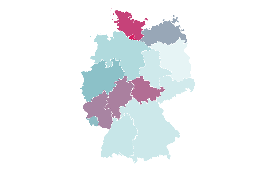 Affinity by region — Oil, Germany