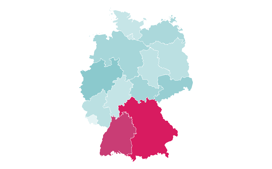 Affinity by region — Ola kala, Germany