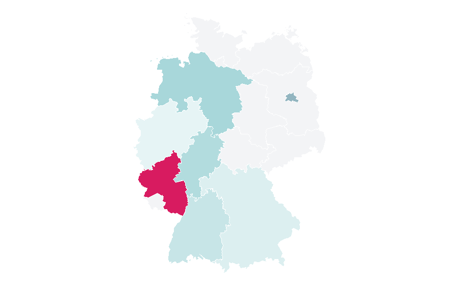 Affinity by region — Oldschool jungle, Germany