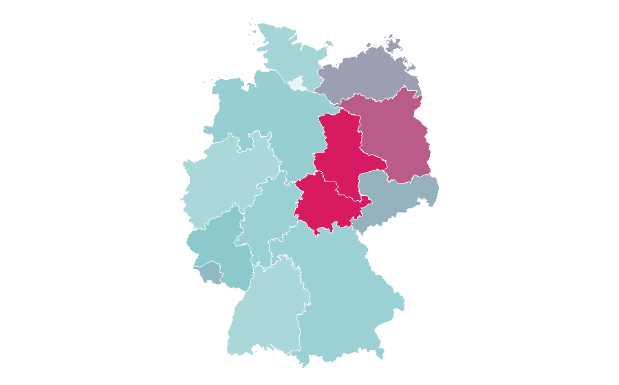 Affinity by region — Olga Kurylenko, Germany