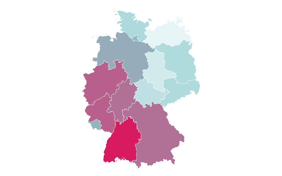 Affinity by region — Olive oil, Germany