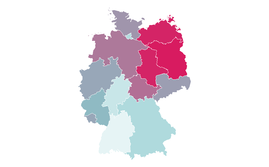 Affinity by region — Oliver Berben, Germany