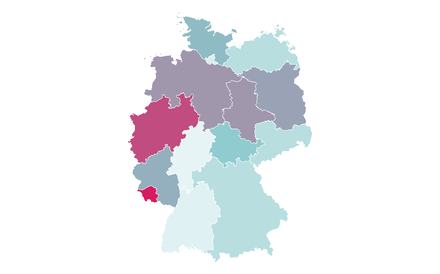 Affinity by region — Olivia Newton-John, Germany