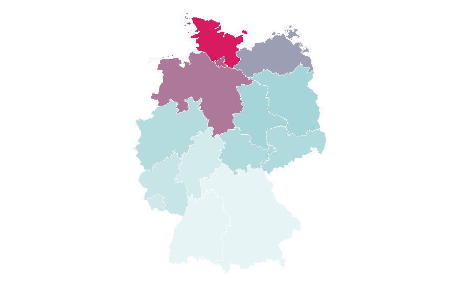 Affinity by region — Olli Dittrich, Germany