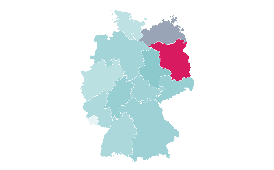 Affinity by region — OLX, Germany