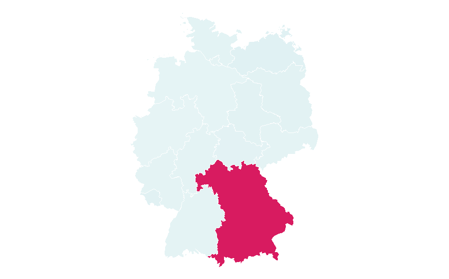 Afinidade por região — Olympia-Einkaufszentrum, Alemanha