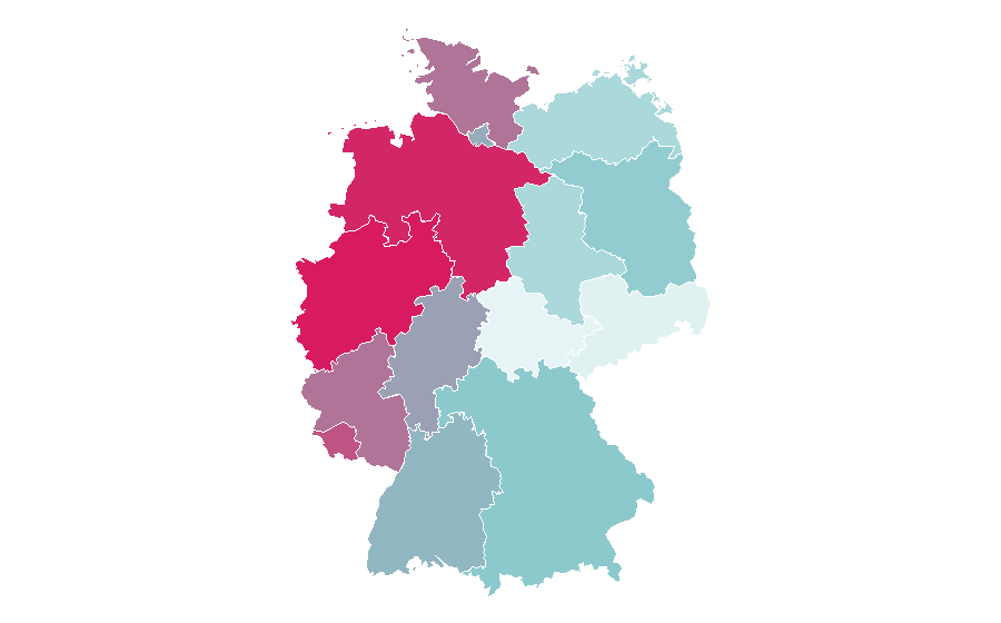 Affinity by region — One Tree Hill (TV series), Germany