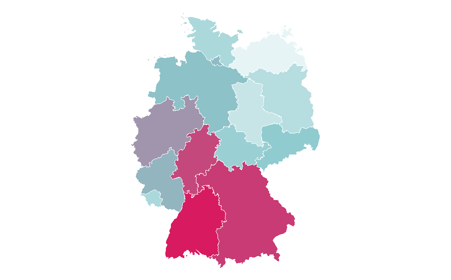 Affinity by region — OnePlus, Germany