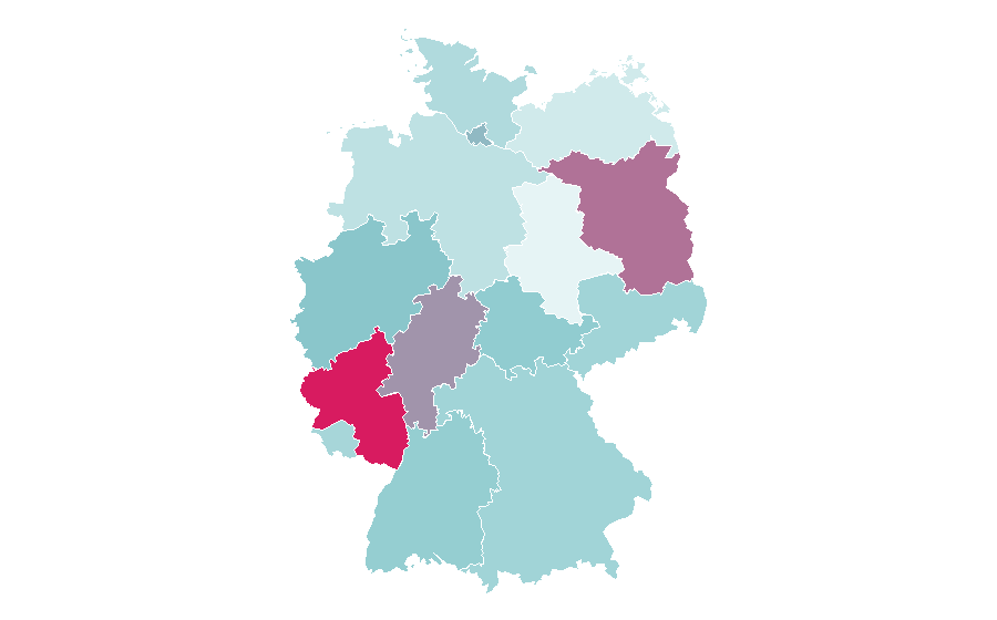 Affinity by region — Onet Wiadomości, Germany