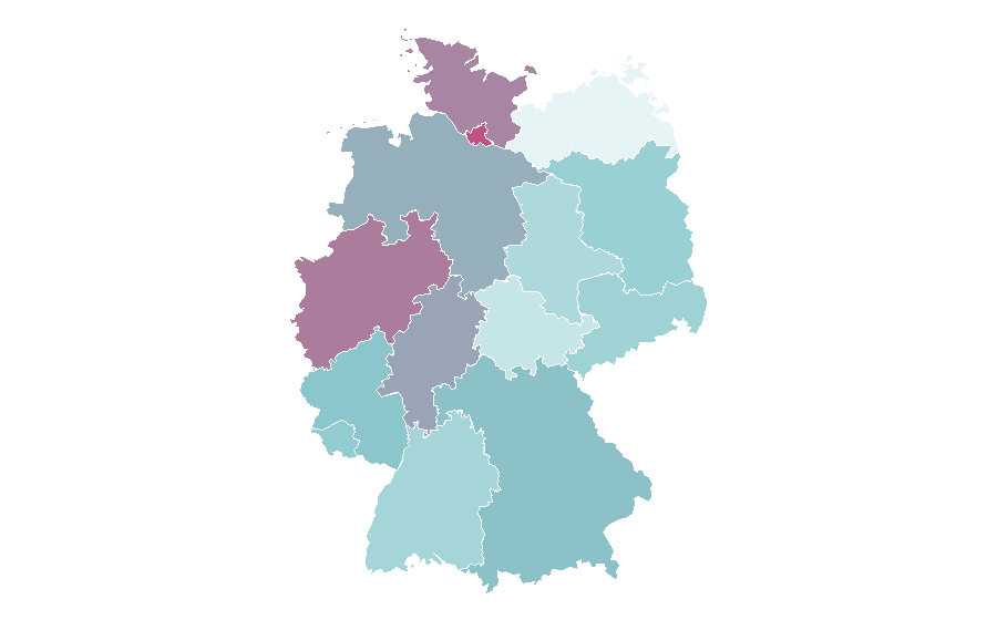 Affinity by region — Only Murders in the Building, Germany