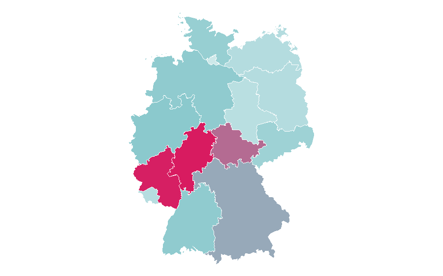 Afinidad por región — Opel, Alemania