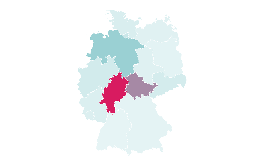 Affinity by region — Open Flair, Germany