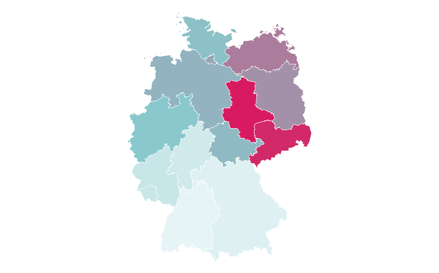 Affinity by region — Open world, Germany