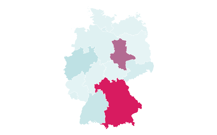 Affinity by region — Opera house, Germany