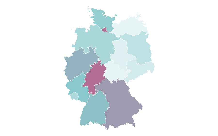 Affinity by region — Oprah Winfrey, Germany