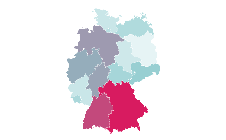 Affinity by region — Optical fiber, Germany