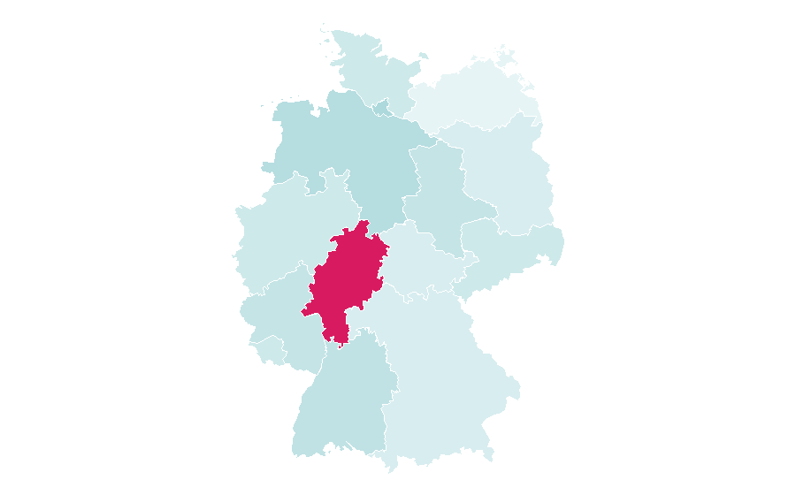 Affinity by region — Option (finance), Germany