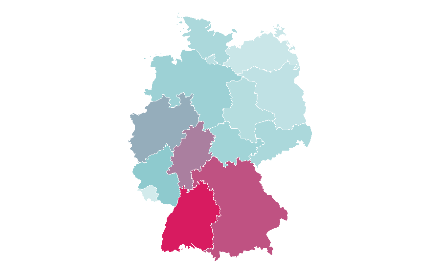 Affinity by region — Oral-B, Germany