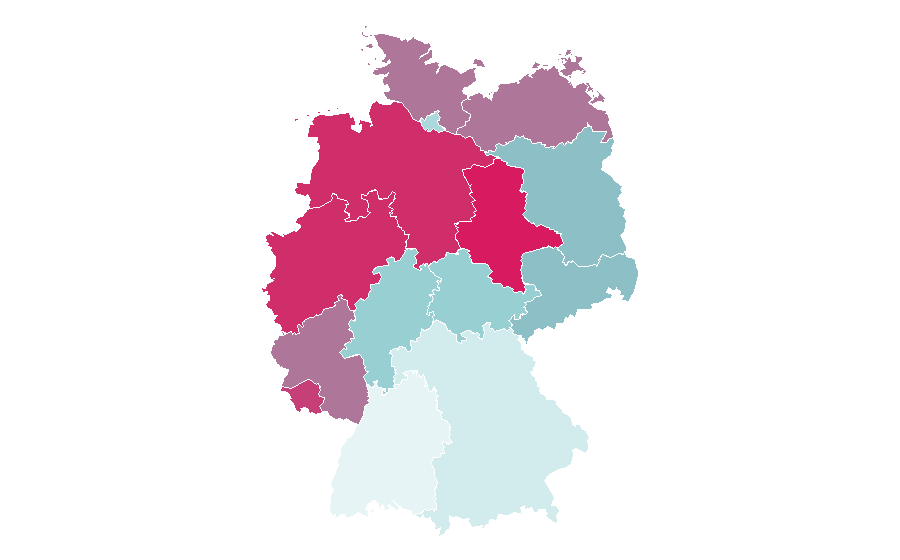 Affinity by region — Orange Is the New Black, Germany