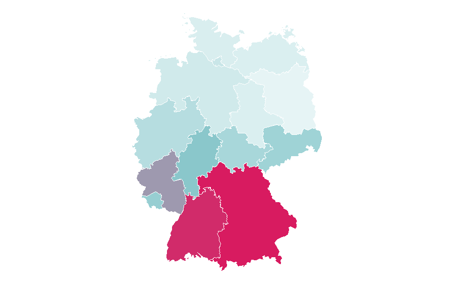 Affinity by region — Orbea, Germany