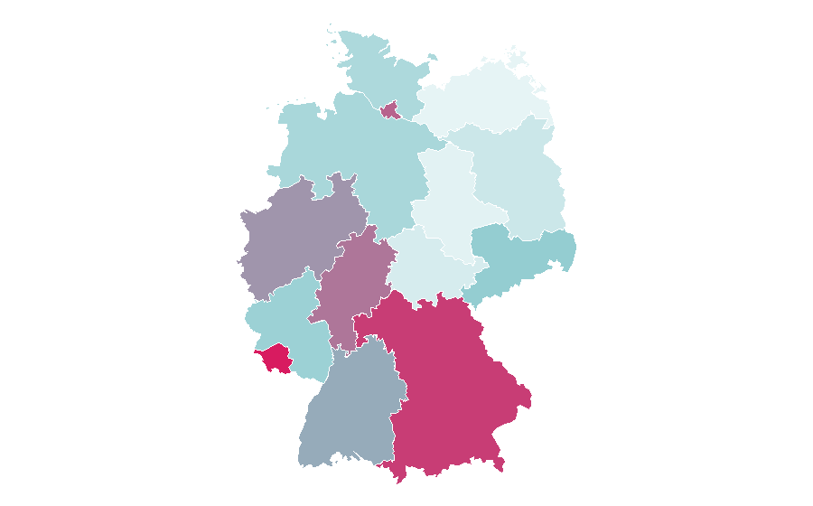 Affinity by region — Osaka, Germany
