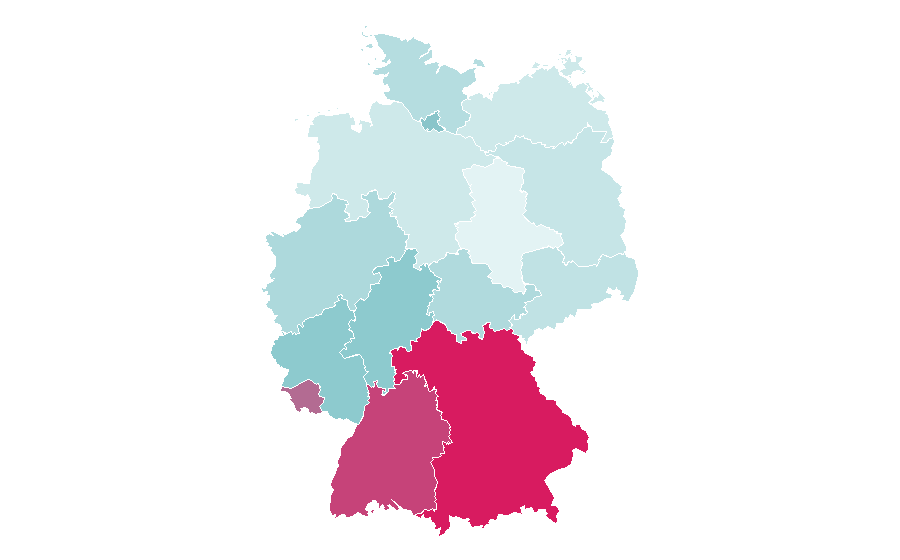 Affinity by region — Ossobuco, Germany