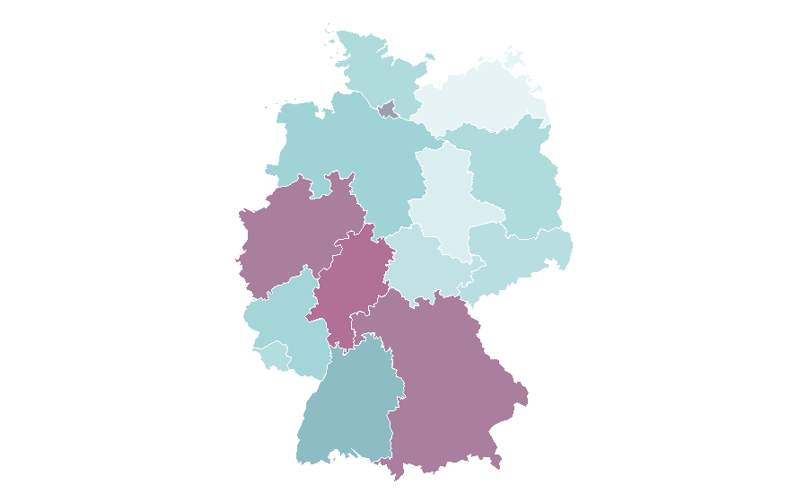 Affinity by region — Ottawa, Germany