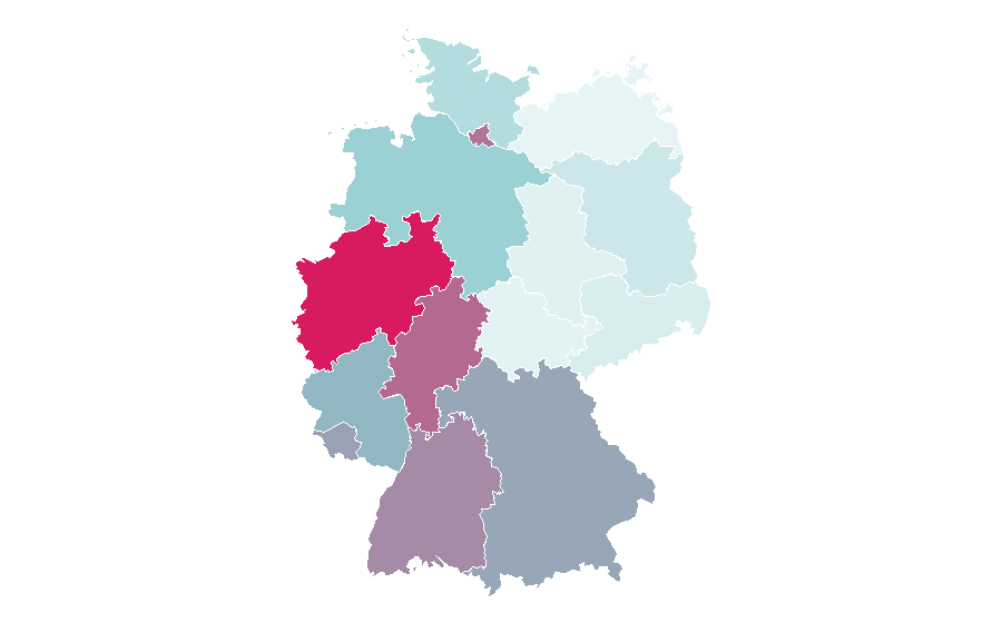 Affinity by region — Ousmane Dembélé, Germany