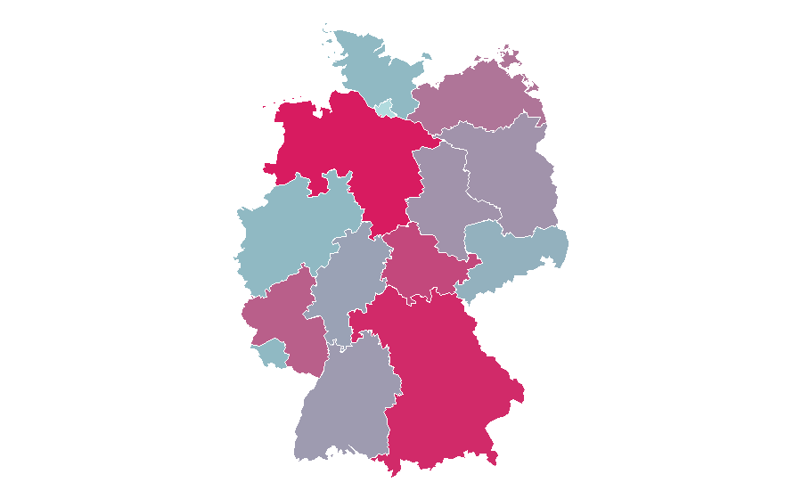 Affinity by region — Outfittery, Germany