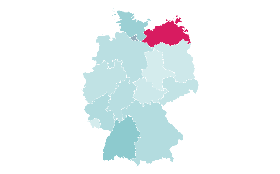 Affinità per regione — Outlet store, Germania