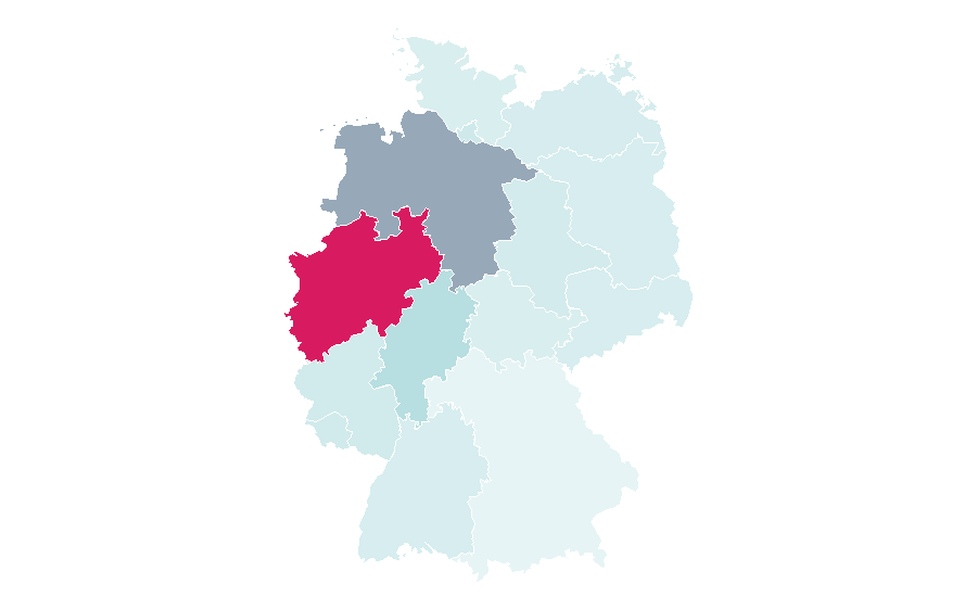 Affinity by region — Outside (magazine), Germany