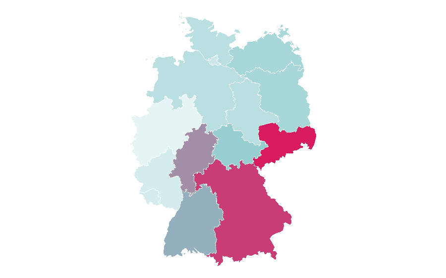 Affinité par région — Overlook, Allemagne
