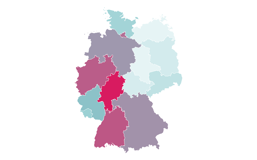 Affinity by region — Pablo Escobar, Germany