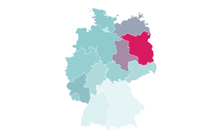 Affinity by region — Pablo Schreiber, Germany