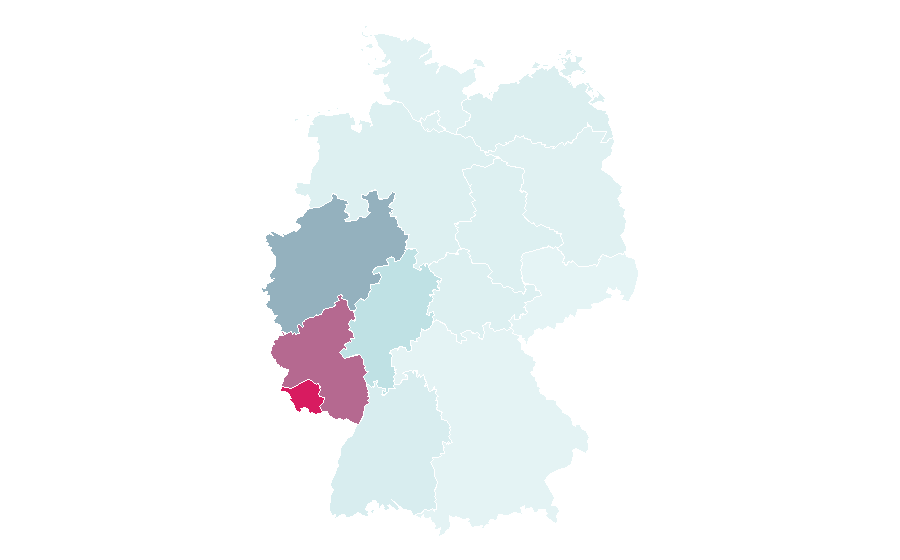 Affinity by region — Pairi Daiza, Germany