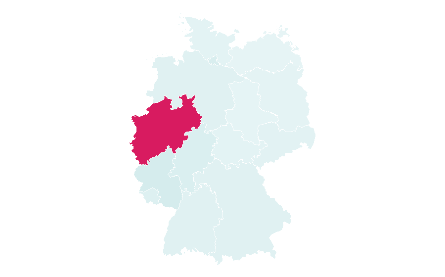 Affinity by region — Palladium, Germany