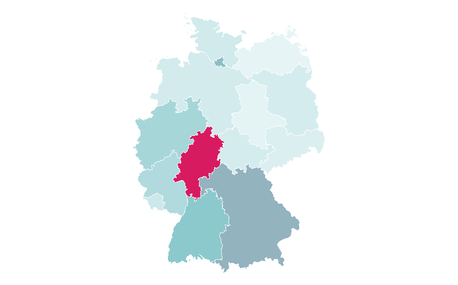 Affinity by region — Palm Jumeirah, Germany
